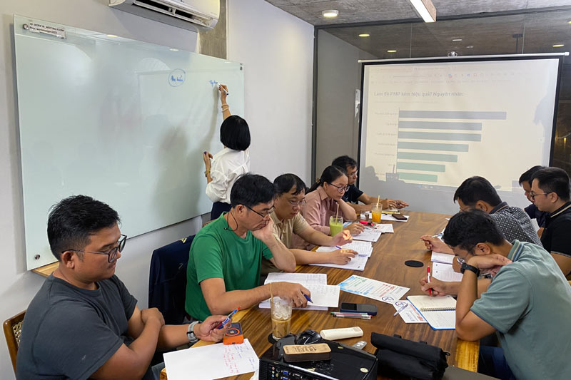 Năm 2025 - Ms. Trang PMP đồng hành cùng Khôi Ngô Edu ở mảng đào tạo PMP